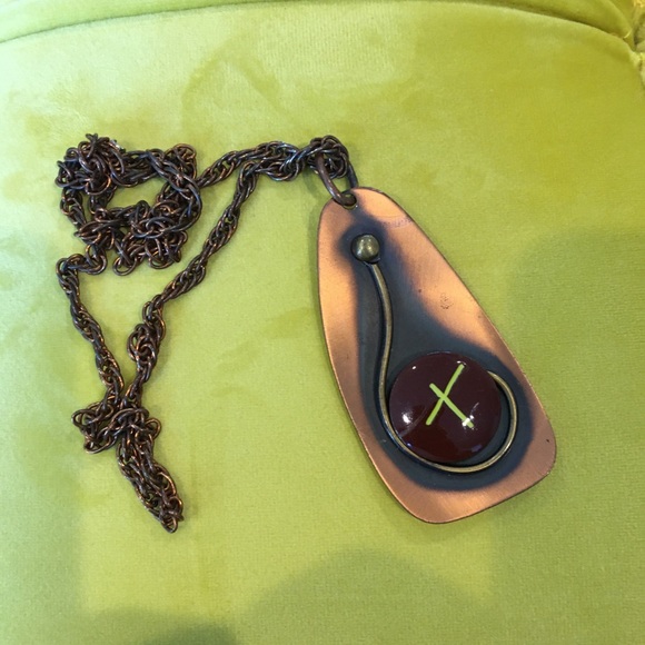 Jewelry - Vintage Copper Drop on a Chain (SW)